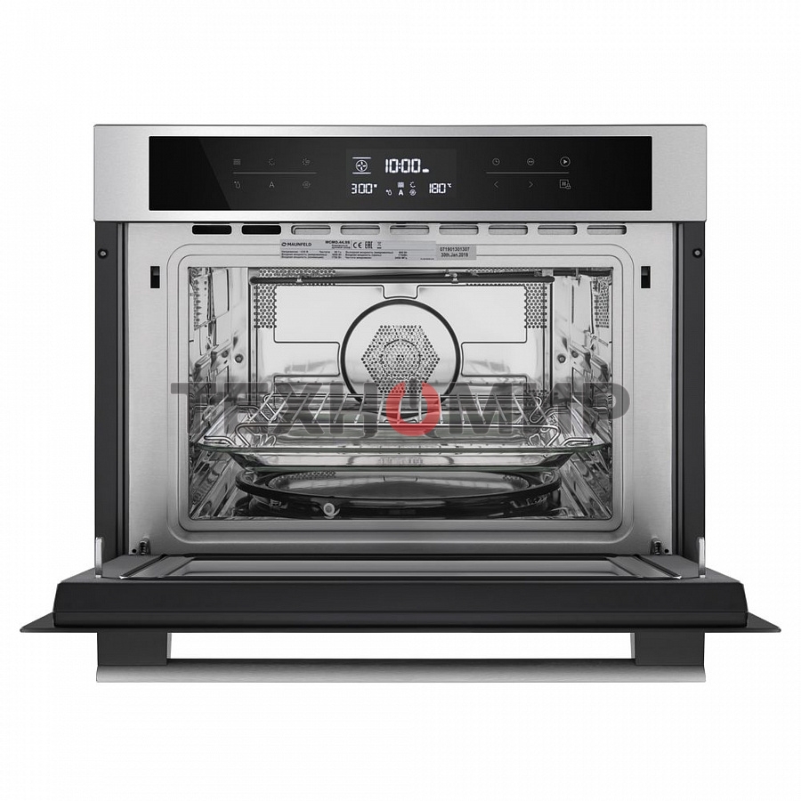 Шкаф духовой электрический с функцией СВЧ Maunfeld MCMO.44.9S, встраиваемый