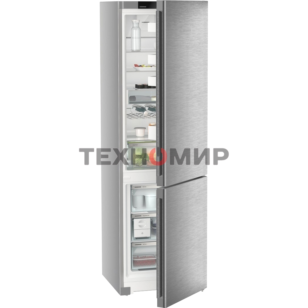 Холодильник Liebherr CNsdb 5723-22 001 нержавеющая сталь двухкамерный 266/94л морозилка снизу