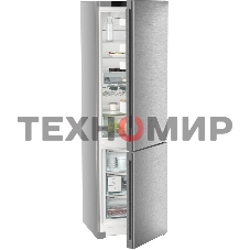 Холодильник Liebherr CNsdb 5723-22 001 нержавеющая сталь двухкамерный 266/94л морозилка снизу
