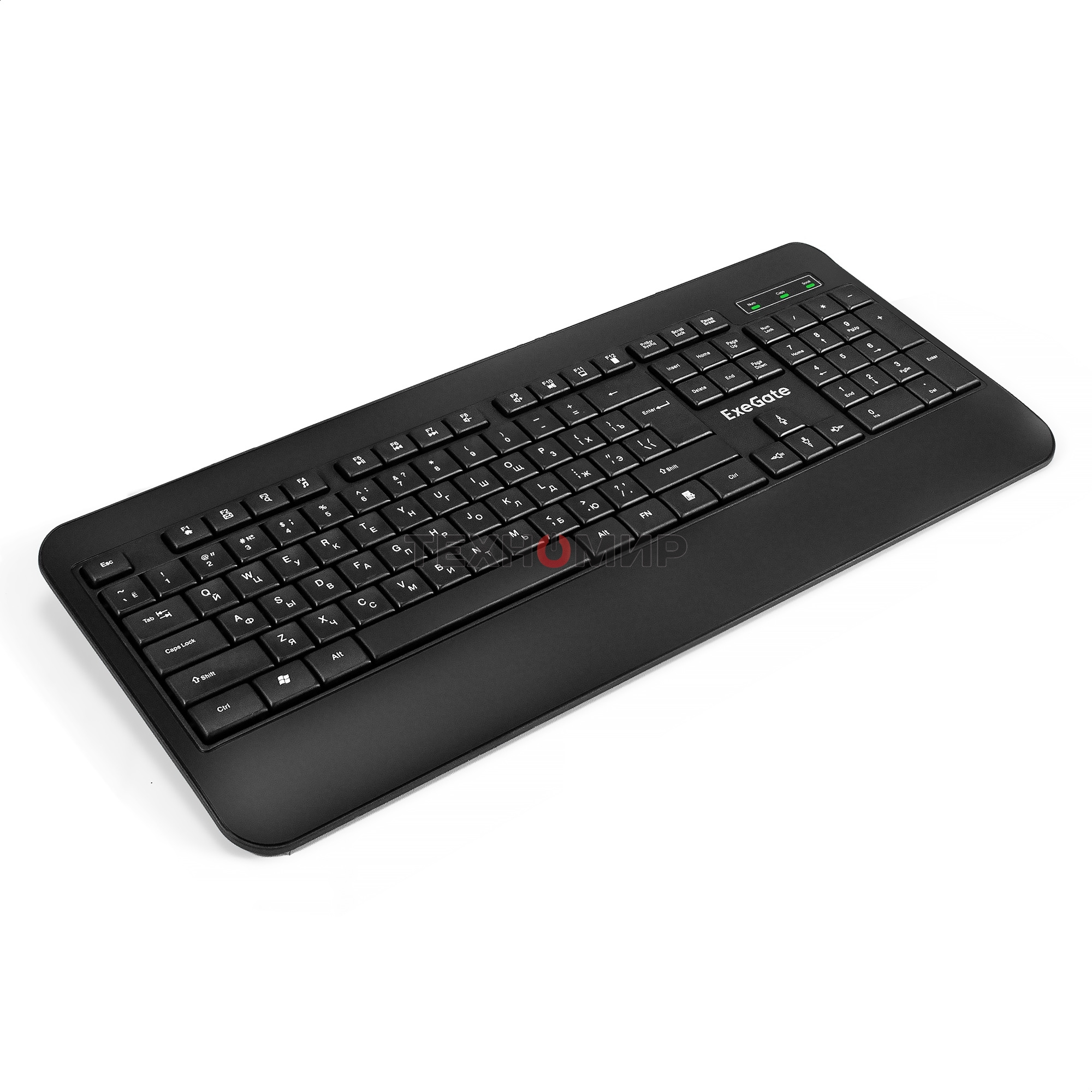 Клавиатура проводная ExeGate Professional Standard LY-E5500M, USB, черный