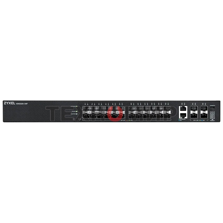 Коммутатор Zyxel XGS2220-30F L3 Access switch, rack 19