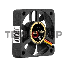 Вентилятор для корпуса ExeGate EX05010S3P-24 черный, 50 мм, 7200 об/мин, 39 дБ, 3 pin