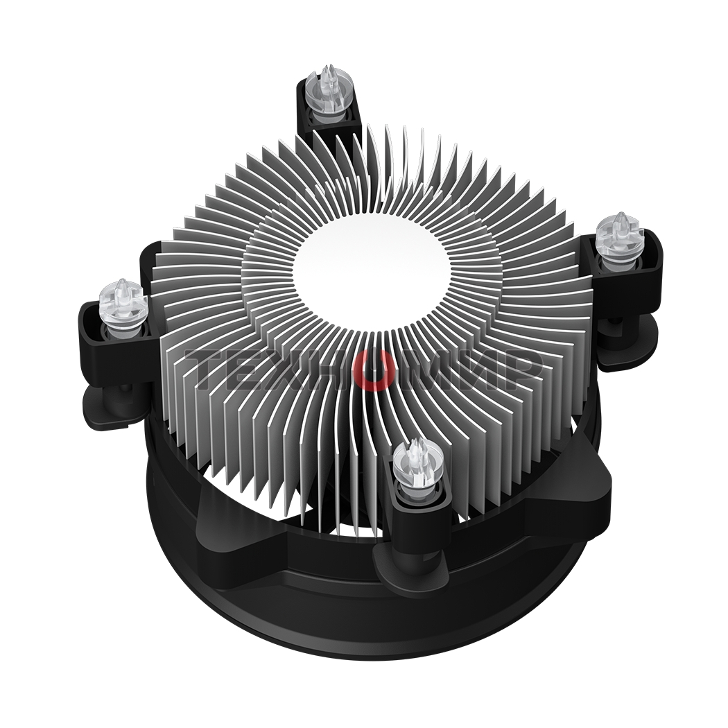 Кулер PcCooler R120-XXNIXX-GL черный 95мм алюминий 2700rpm 27.8db 4-pin 95W 70мм