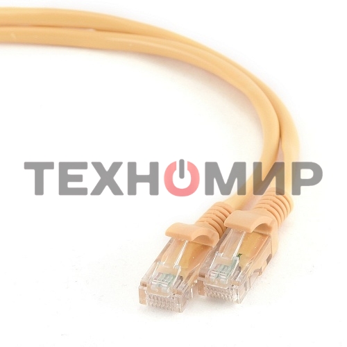 Патч-корд FTP Cablexpert cat.5e, 0.5м, литой, многожильный оранжевый