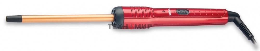 Щипцы Sinbo SHD 7077 30Вт макс.темп.:200С покрытие:керамическое красный/золотистый