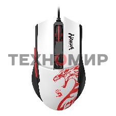 Мышь проводная A4Tech Bloody L65 Max белый, 12000 dpi, USB, кнопки - 7