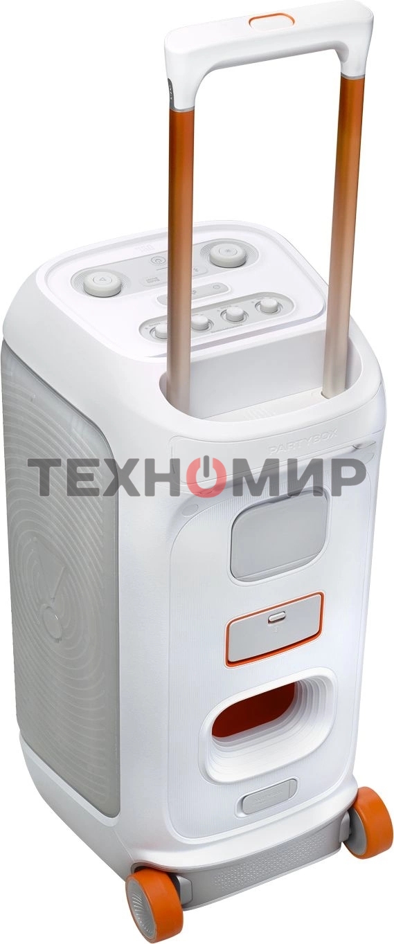 Минисистема Hi-Fi JBL Partybox Stage 320 белый 240Вт USB BT