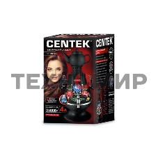 Самовар Centek CT-0091 B (черн+рисунок), 4.0л, 2300 Вт, поддерж.t + LED индикатор, керам заварник