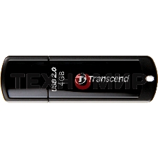 Флешка USB Transcend JetFlash 350 (TS4GJF350), 4Gb, USB 2.0, R/W 12/5, черный