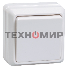 Выключатель IEK EVO10-K01-10-DC ВС20-1-0-ОБ 1кл 10А откр.уст. ОКТАВА (белый)