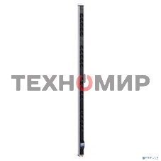 Вертикальный блок розеток Rem-16 с авт. 16А, 20 Shuko, 16A, алюм., 33-48U, колодка