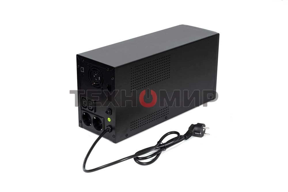 Источник бесперебойного питания SKAT-UPS 3000/1800 1800 Вт, с АКБ 9 А·ч 4 шт, меандр. стабилизация напряжения