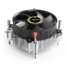 Кулер для процессора ExeGate ETA-20.PWM.V1700 серебристый, 90 мм, алюминий, 2600 об/мин, 23.5 дБ, 4 pin, 90 Вт, 60 мм