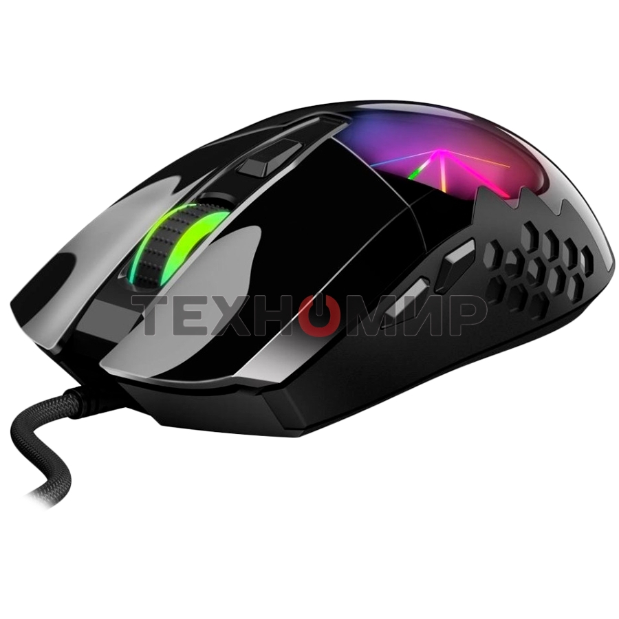 Мышь проводная Genius Scorpion M715 черный, 7200 dpi, USB, кнопки - 6