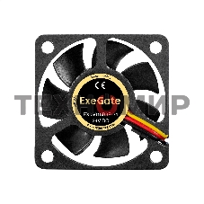 Вентилятор для корпуса ExeGate EX05015B3P-24 черный, 50 мм, 7500 об/мин, 39.4 дБ, 3 pin