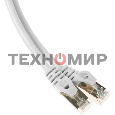 Патч-корд FTP Cablexpert cat.6, 7.5м, литой, многожильный, серый